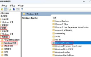 如何在Windows 11系统中完全禁用Windows Copilot功能